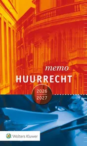 Omslag van Huurrechtmemo 2026/2027