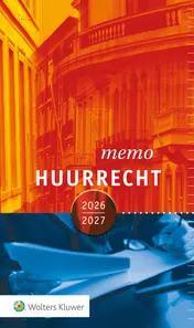 Omslag van Huurrechtmemo 2026/2027