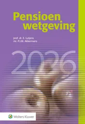 Omslag van Pensioenwetgeving 2026
