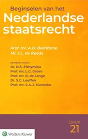 Omslag van Beginselen van het Nederlandse staatsrecht