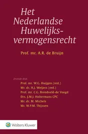 Omslag van Het Nederlandse Huwelijksvermogensrecht