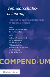 Omslag van Compendium vennootschapsbelasting