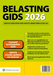 Omslag van Belastinggids 2026