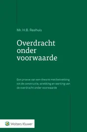 Omslag van Overdracht onder voorwaarde
