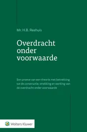 Omslag van Overdracht onder voorwaarde