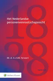 Omslag van Het Nederlandse personenvennootschapsrecht