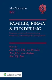 Omslag van Familie, Firma, Fundering