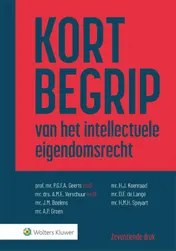 Omslag van Kort begrip van het intellectuele eigendomsrecht