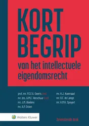 Omslag van Kort begrip van het intellectuele eigendomsrecht