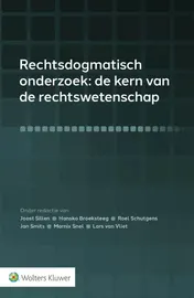 Omslag van Rechtsdogmatisch onderzoek in Nederland