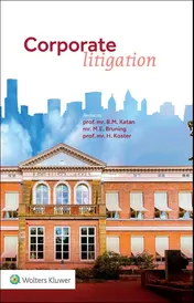 Omslag van Corporate litigation