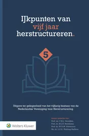 Omslag van IJkpunten van vijf jaar herstructureren