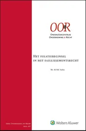 Omslag van Het fixatiebeginsel in het faillissementsrecht