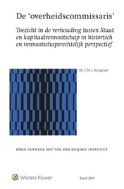 Omslag van De 'overheidscommissaris'