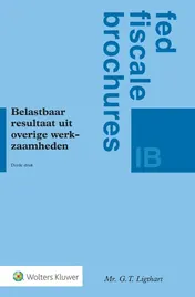 Omslag van Belastbaar resultaat uit overige werkzaamheden