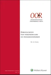 Omslag van Zorgplichten van verzekeraars en pensioenfondsen
