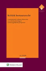 Omslag van Kritiek bestuursrecht