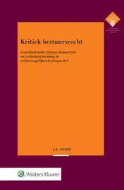 Omslag van Kritiek bestuursrecht