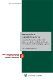 Omslag van Mensenrechten en predictive policing