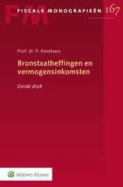 Omslag van Bronstaatheffingen en vermogensinkomsten