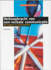 Omslag van Verkoopkracht van non-verbale communicatie