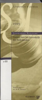 Omslag van Statuut voor het Koninkrijk der Nederlanden