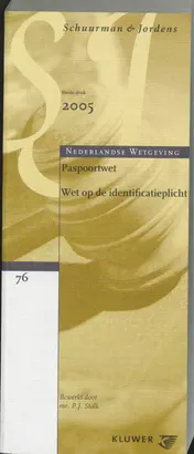 Omslag van Paspoortwet
