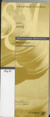 Omslag van Binnenvaartpolitiereglement