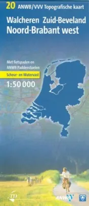Omslag van Walcheren Zuid-Beveland Noord-Brabant West