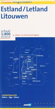 Omslag van Estland, Letland, Litouwen