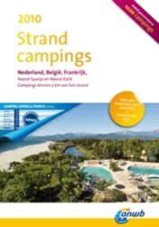 Omslag van Strandcampings Nederland, België, Frankrijk en Noord-Italië 2010
