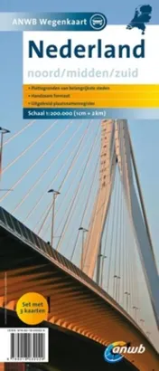 Omslag van Nederland Noord, Midden, Zuid set