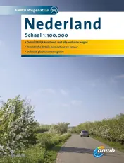 Omslag van ANWB wegenatlas Nederland