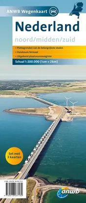 Omslag van Nederland Noord, Midden, Zuid set