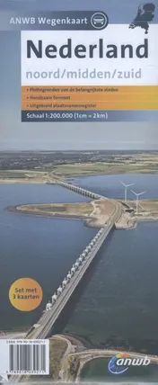 Omslag van Nederland Noord, Midden, Zuid set