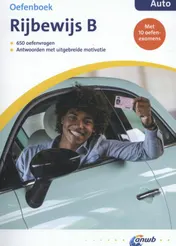 Omslag van Oefenboek rijbewijs B - Auto