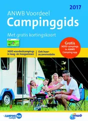 Omslag van ANWB voordeel campinggids 2017