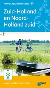 Omslag van ANWB knooppuntenkaart fiets Zuid-Holland en Noord-Holland zuid