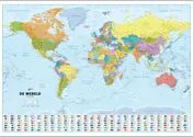 Omslag van ANWB Wereldkaart (Plano in Koker)
