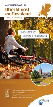 Omslag van Utrecht oost en Flevoland,'t Gooi & Heuvelrug 1:50.000