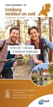 Omslag van Limburg midden en zuid, Maasplassen & Geuldal 1:50.000
