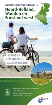 Omslag van Noord-Holland, Wadden en Friesland west 1:100.000