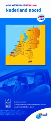 Omslag van Nederland noord 1:200000