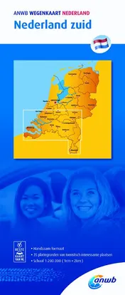 Omslag van Nederland zuid 1:200000