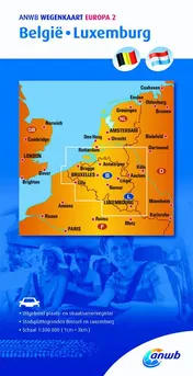 Omslag van Wegenkaart 2. België/Luxemburg