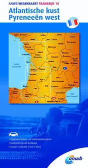 Omslag van Frankrijk 10. Atlantische kust,Pyreneeën west