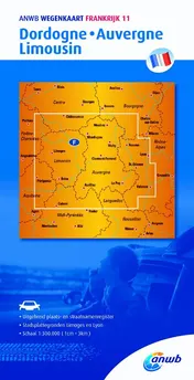 Omslag van Frankrijk 11 Dordogne,Auvergne,Limousin