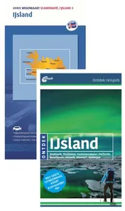 Omslag van Set ontdek ijsland wegenkaart ijsland