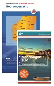Omslag van Set ontdek noorwegen zuid wegenkaart noorwegen zuid