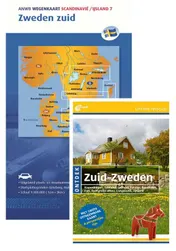 Omslag van Set ontdek zweden zuid wegenkaart zweden zuid